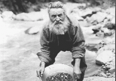 Gold Rush era miner